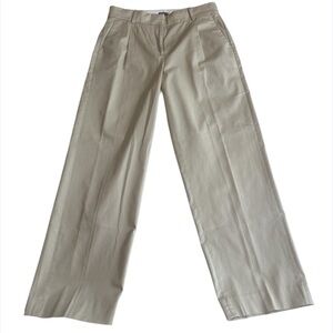 J. Crew‎ Women's Essential Pant in City Crepe in Light Khaki - Size 6P
